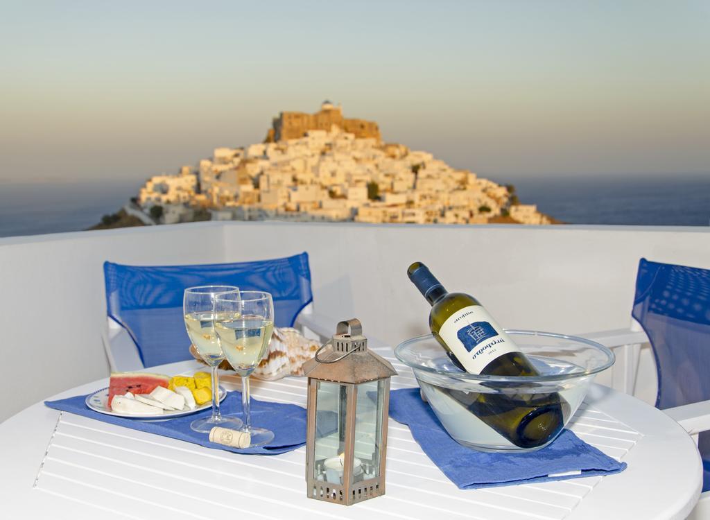 Aspro Mple Apartment Astypalaia Room photo
